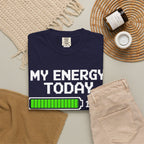 Minimal Neon Loading Bar T‑Shirt
