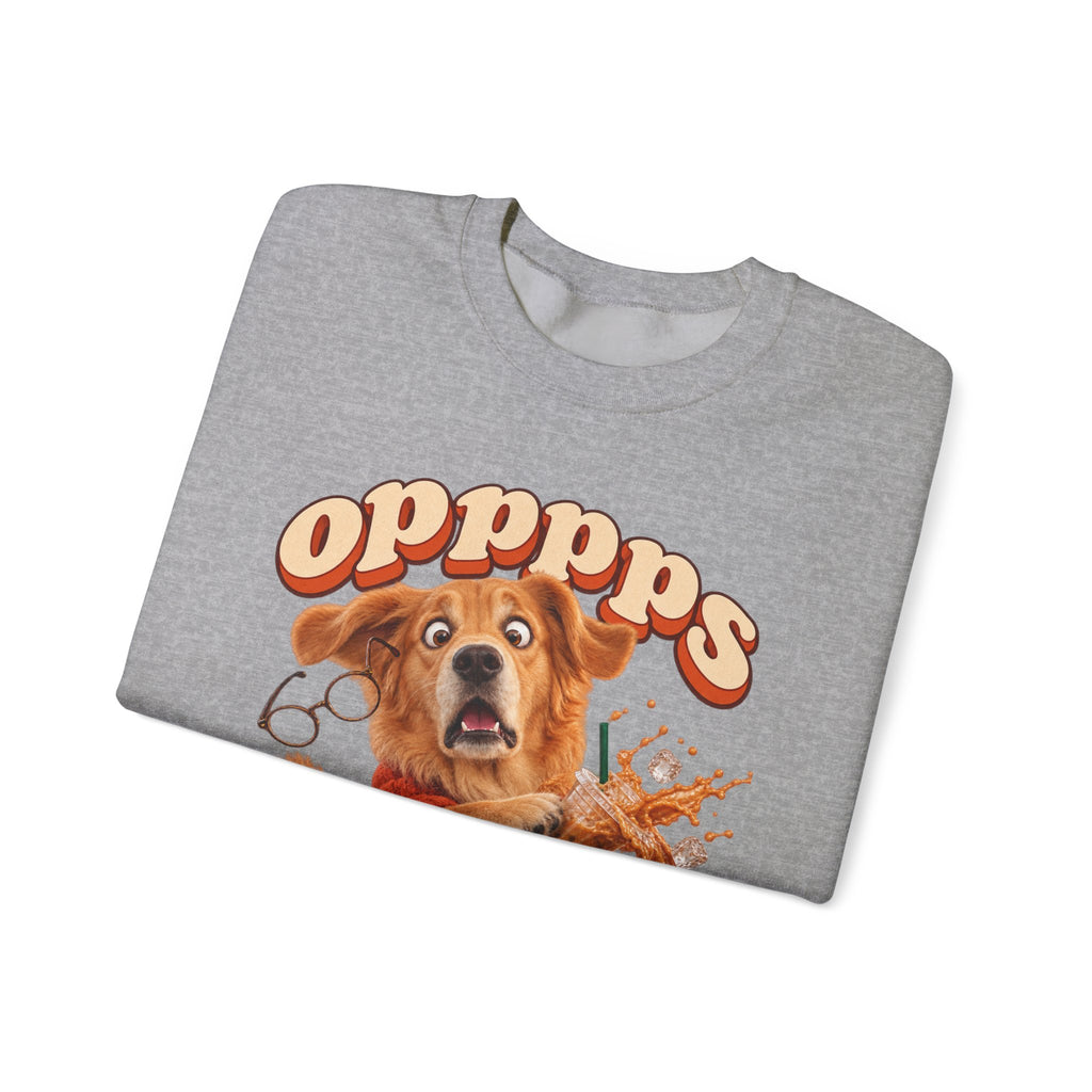 Oops! Puppy Mess Graphic Sweatshirt