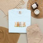 Bunny Row T‑Shirt — Cute Watercolor Rabbits Graphic Tee