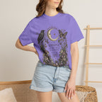 Whisper of the Wild T-Shirt — Moon, Raven & Mushroom Nature Graphic