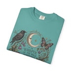 Whisper of the Wild T-Shirt — Moon, Raven & Mushroom Nature Graphic