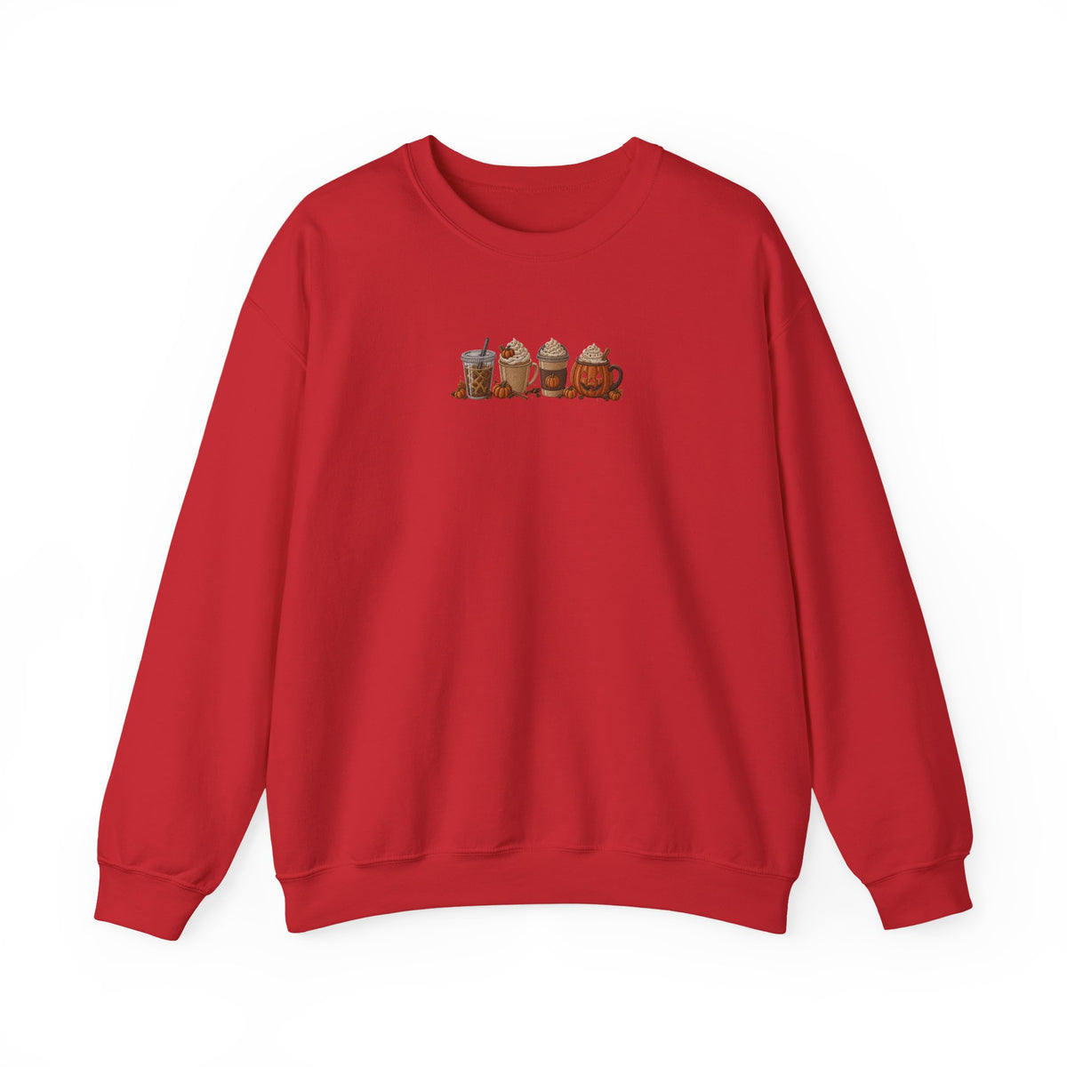 Cozy Camping Crewneck Sweatshirt — Cute Cartoon Campfire Friends Design