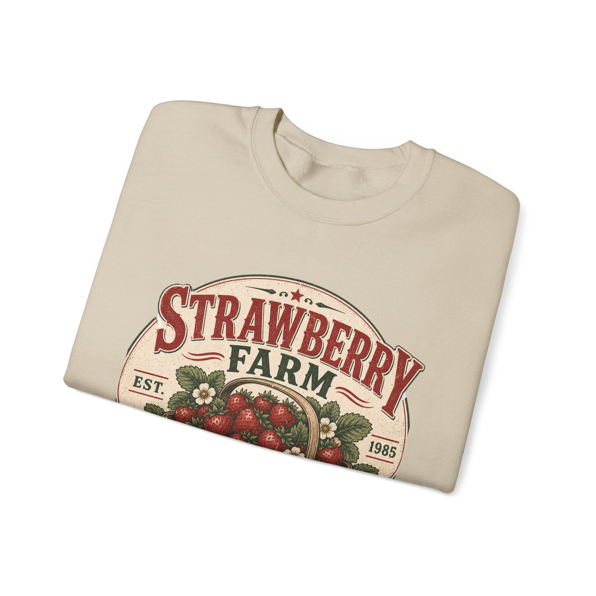 Strawberry Farm 'Picked With Love' Crewneck Sweatshirt