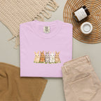 Bunny Row T‑Shirt — Cute Watercolor Rabbits Graphic Tee