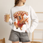 Oops! Puppy Mess Graphic Sweatshirt