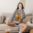 Sweatshirt — "Golden Days: Good Dog • Good Life" Retro Golden Retriever Crewneck