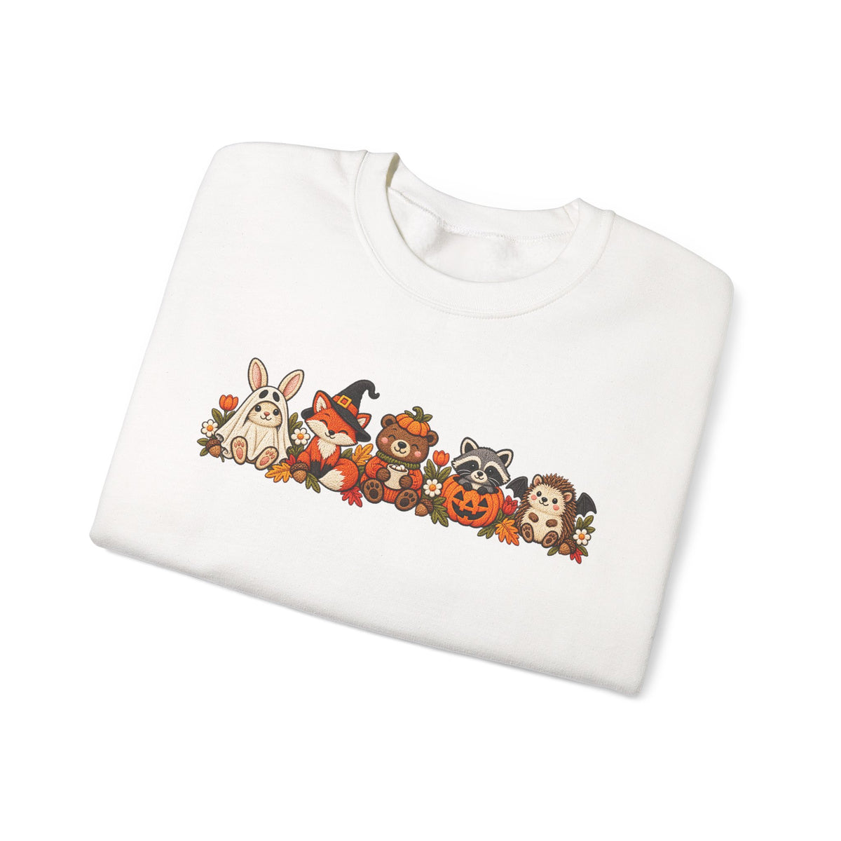 Cute Fall Animals Crewneck Sweatshirt