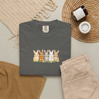 Bunny Row T‑Shirt — Cute Watercolor Rabbits Graphic Tee