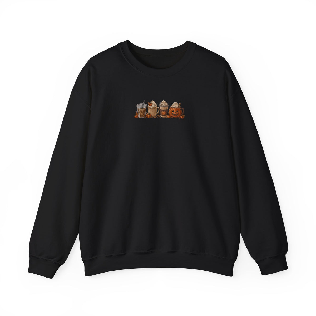 Cozy Camping Crewneck Sweatshirt — Cute Cartoon Campfire Friends Design