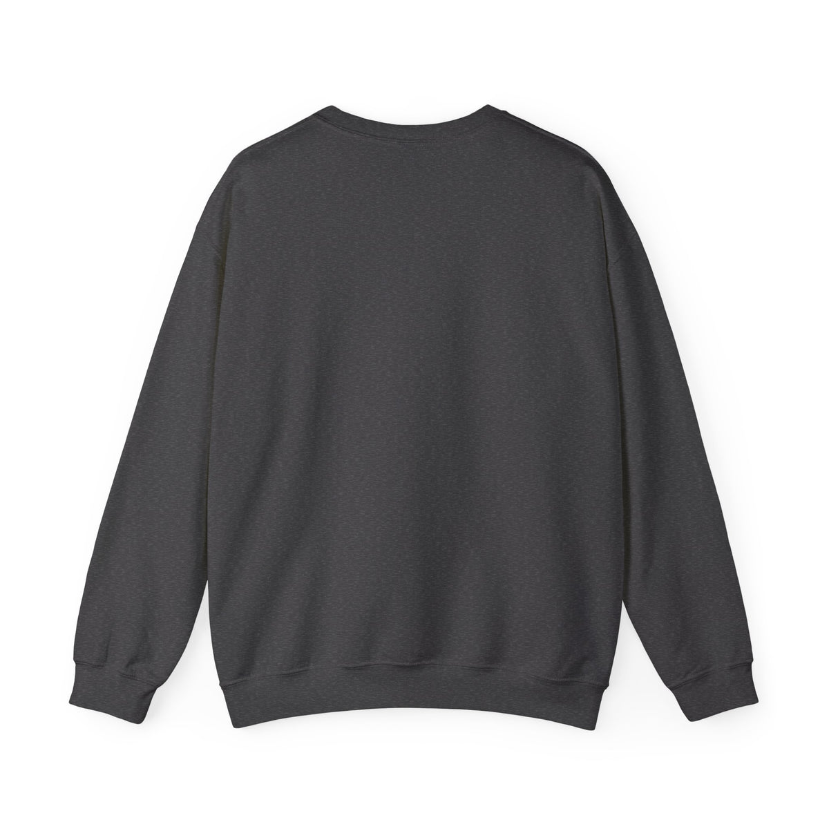 Cat with Crown Crewneck Sweatshirt — Playful Black Cat Graphic