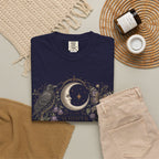 Whisper of the Wild T-Shirt — Moon, Raven & Mushroom Nature Graphic