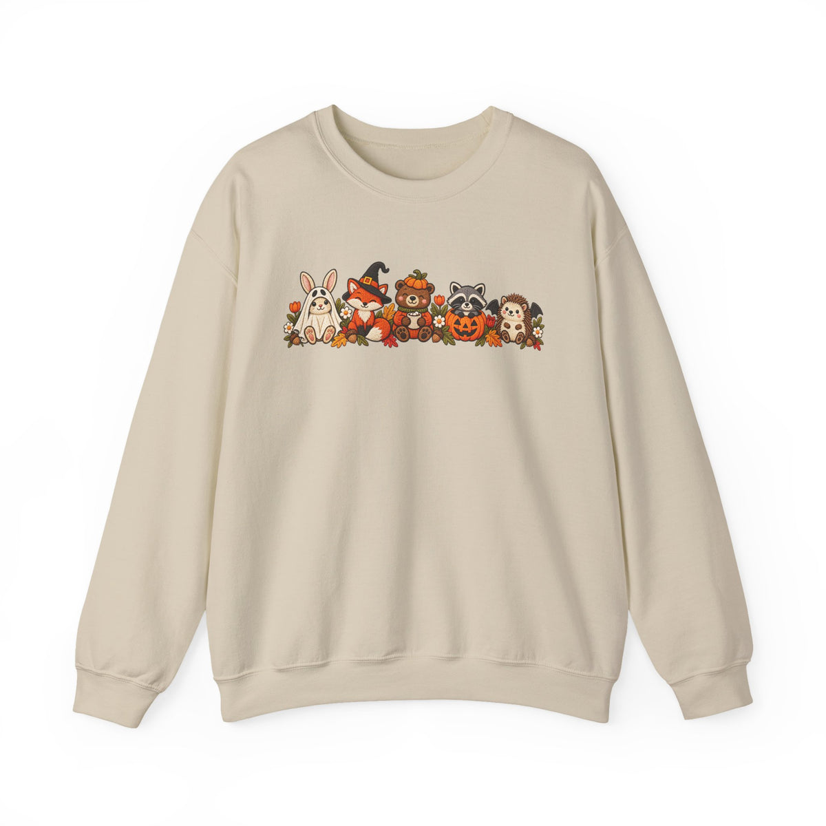 Cute Fall Animals Crewneck Sweatshirt