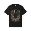 Whisper of the Wild T-Shirt — Moon, Raven & Mushroom Nature Graphic