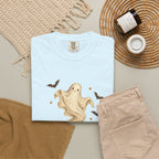 Halloween Ghost in Jack-O'-Lantern T-Shirt