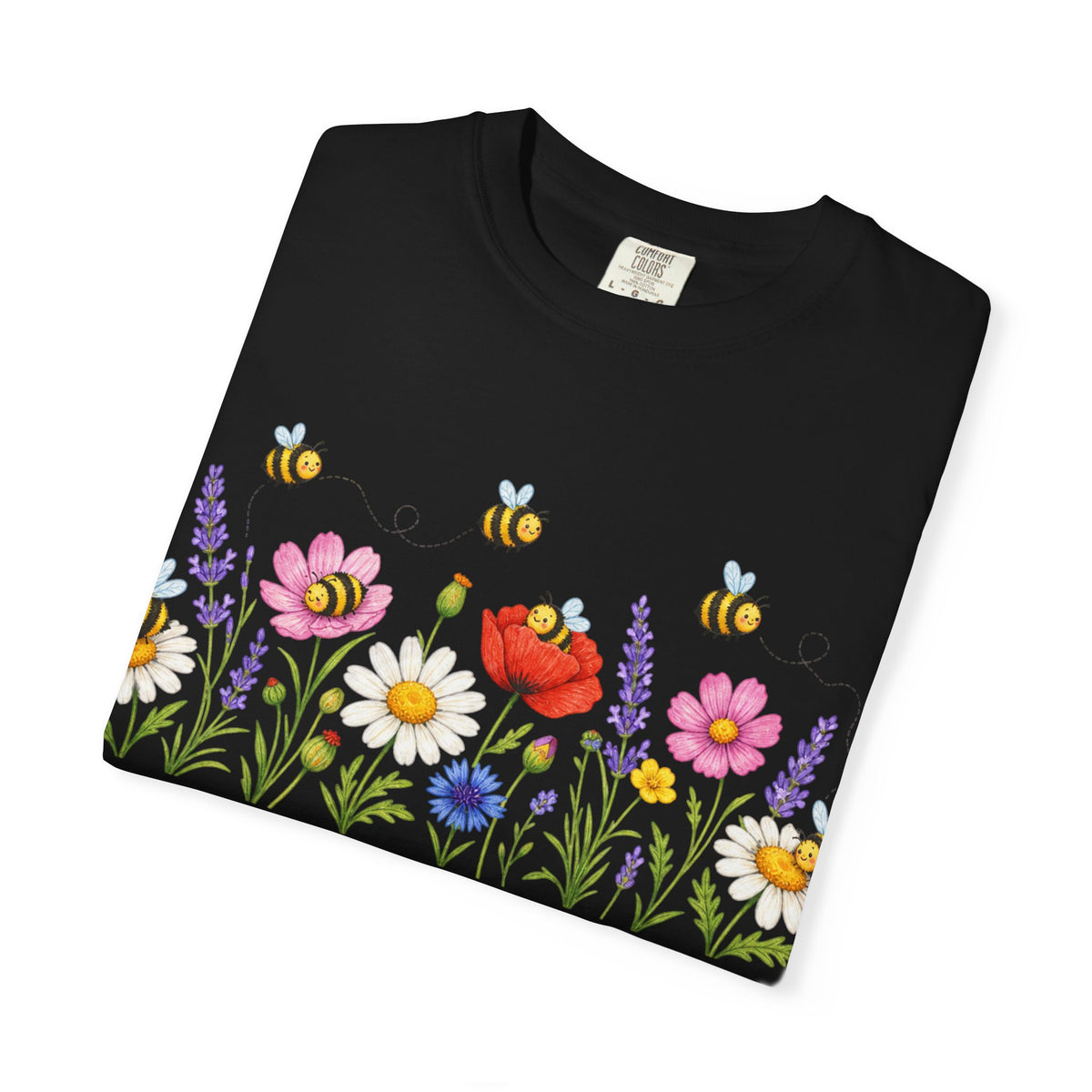 Wildflower Bee Garden T-Shirt
