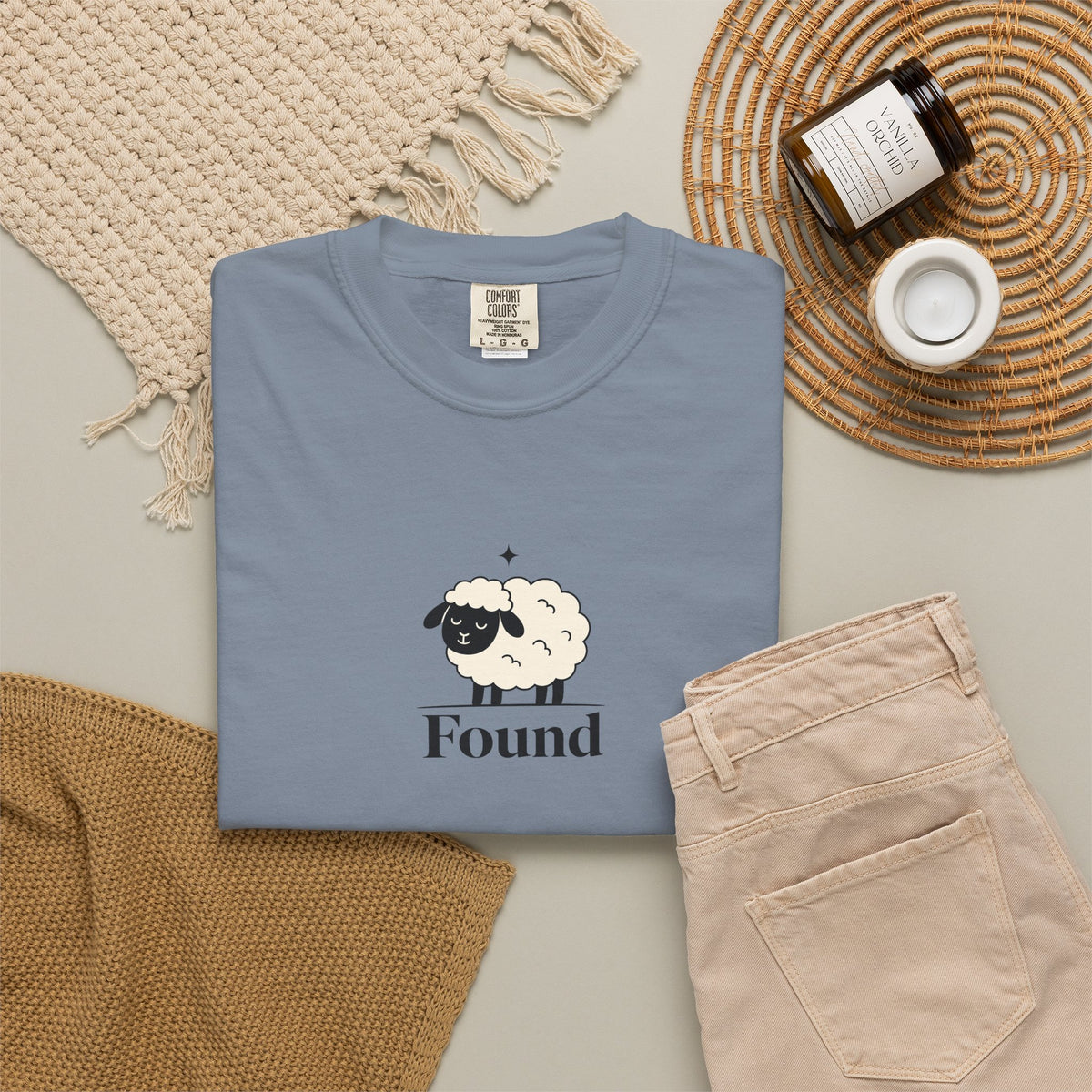 Found Sheep T-Shirt — Cute Cartoon Sheep Graphic Tee