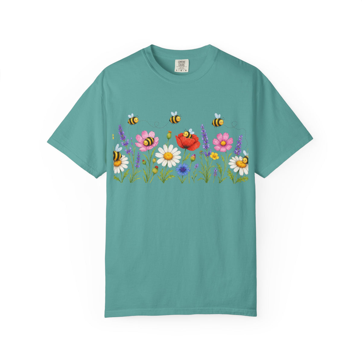 Wildflower Bee Garden T-Shirt