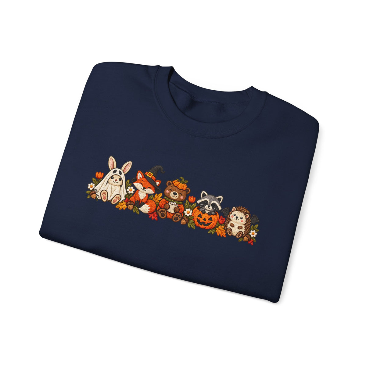 Cute Fall Animals Crewneck Sweatshirt