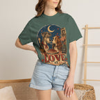 T-Shirt — "Love at First Bite" Vintage Pizza Date Dogs Tee