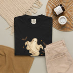 Halloween Ghost in Jack-O'-Lantern T-Shirt