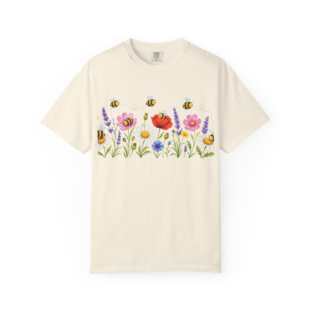 Wildflower Bee Garden T-Shirt