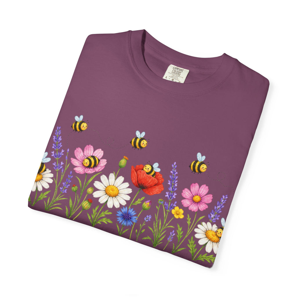 Wildflower Bee Garden T-Shirt