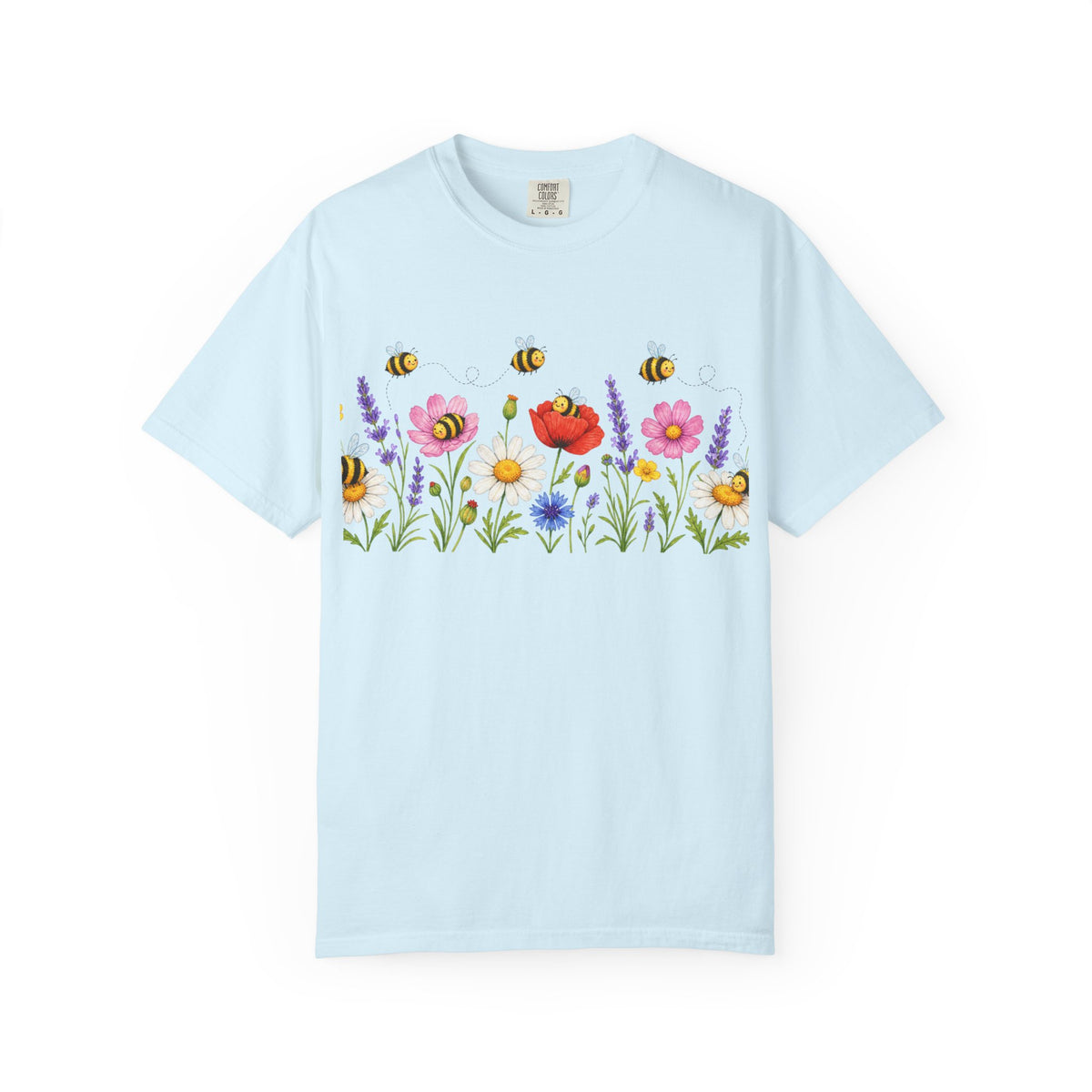 Wildflower Bee Garden T-Shirt