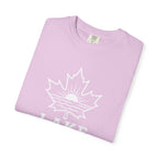 Lake Ontario T-Shirt — Retro Maple Leaf Sunset Graphic