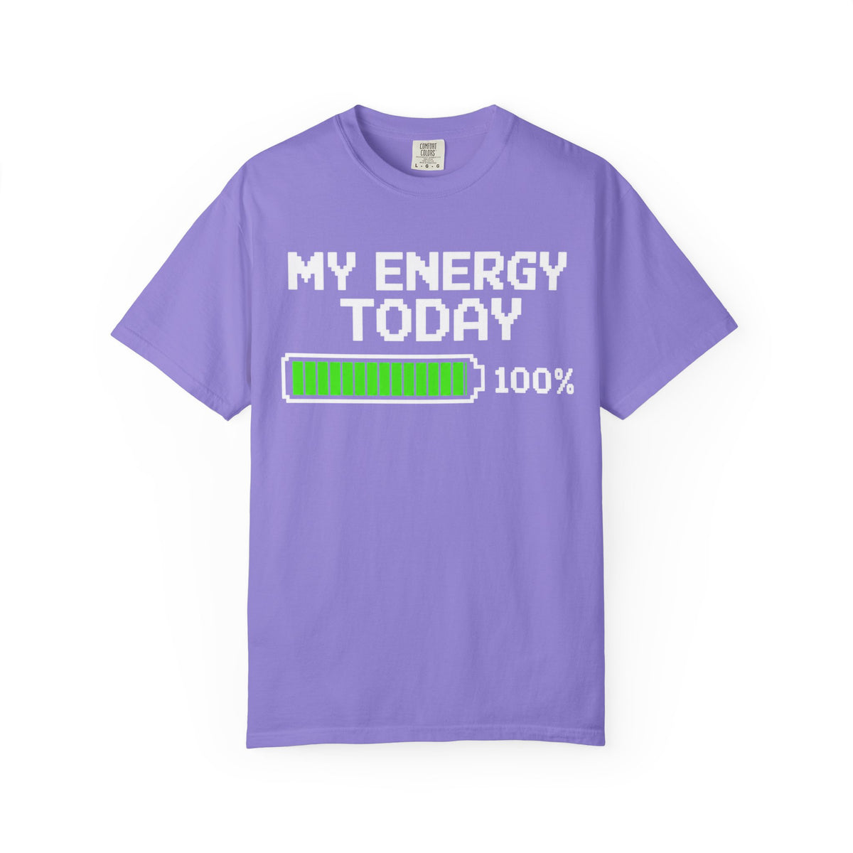 Minimal Neon Loading Bar T‑Shirt