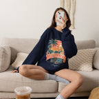 Honeymoon Mode Sweatshirt – Tropical Sunset Couples Crewneck