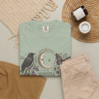 Whisper of the Wild T-Shirt — Moon, Raven & Mushroom Nature Graphic