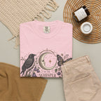 Whisper of the Wild T-Shirt — Moon, Raven & Mushroom Nature Graphic