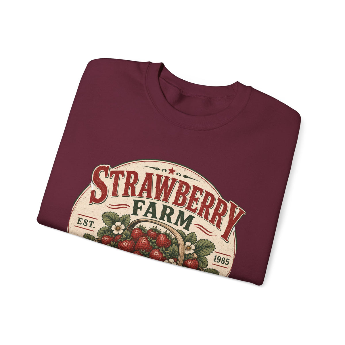 Strawberry Farm 'Picked With Love' Crewneck Sweatshirt