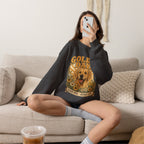 Sweatshirt — "Golden Days: Good Dog • Good Life" Retro Golden Retriever Crewneck