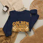 Sweatshirt — "Golden Days: Good Dog • Good Life" Retro Golden Retriever Crewneck