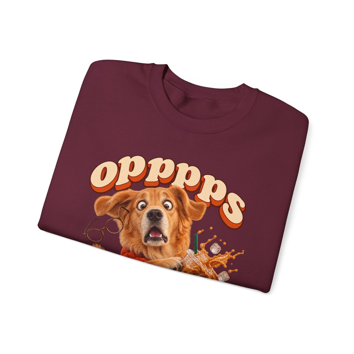 Oops! Puppy Mess Graphic Sweatshirt