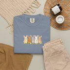 Bunny Row T‑Shirt — Cute Watercolor Rabbits Graphic Tee