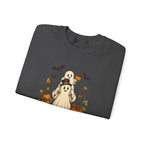 Halloween Pumpkin Ghost Crewneck Sweatshirt