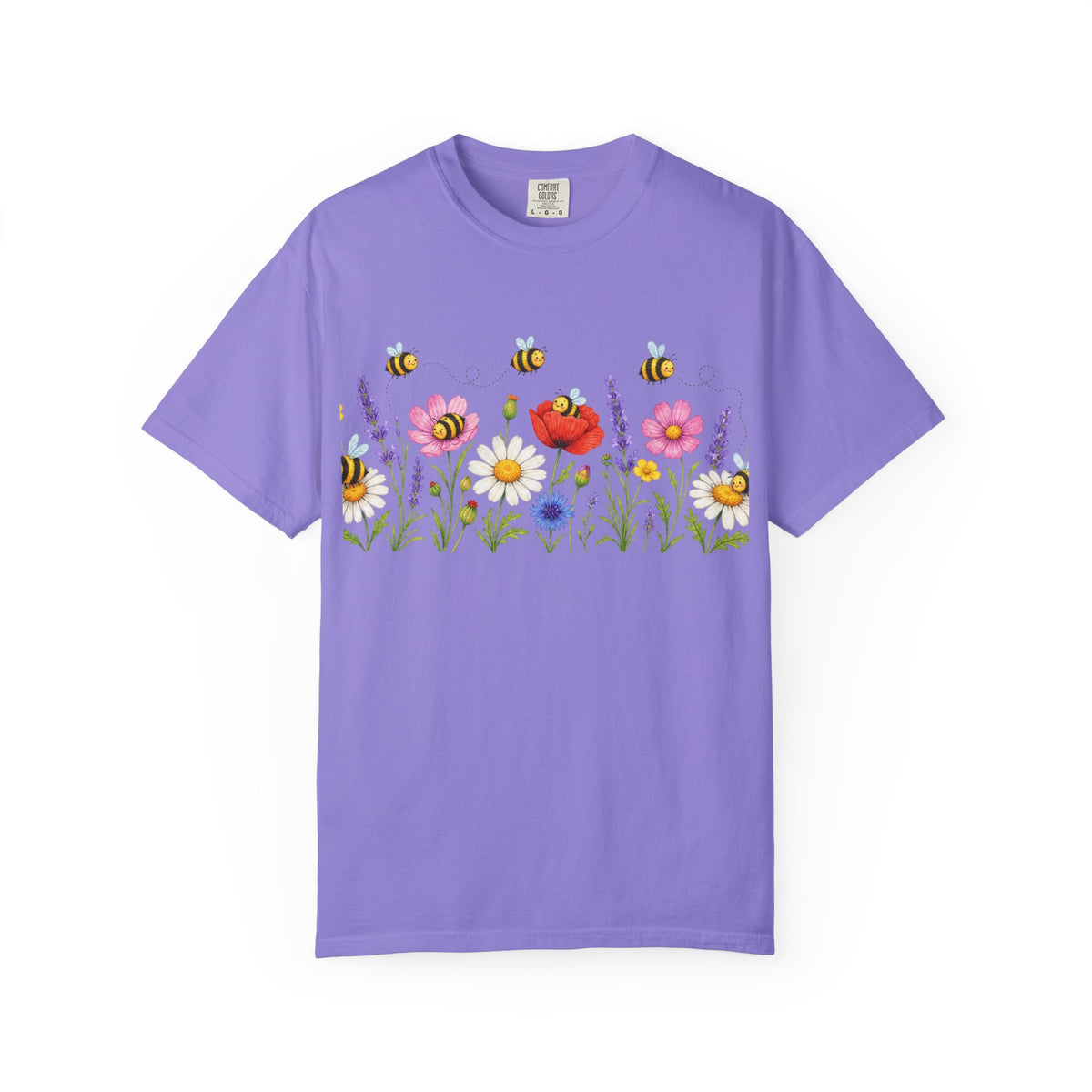 Wildflower Bee Garden T-Shirt