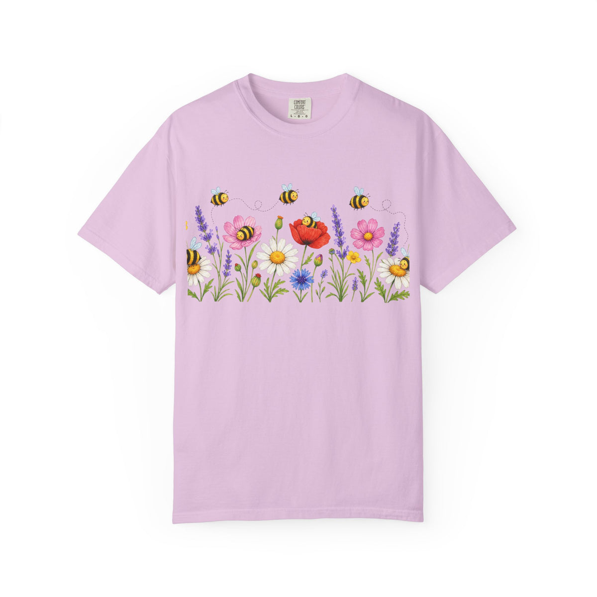 Wildflower Bee Garden T-Shirt