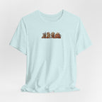 Coffee Crew Cute Graphic Tee — Espresso, Latte & Mocha Cartoon Shirt