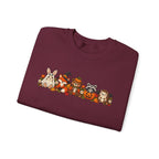 Cute Fall Animals Crewneck Sweatshirt