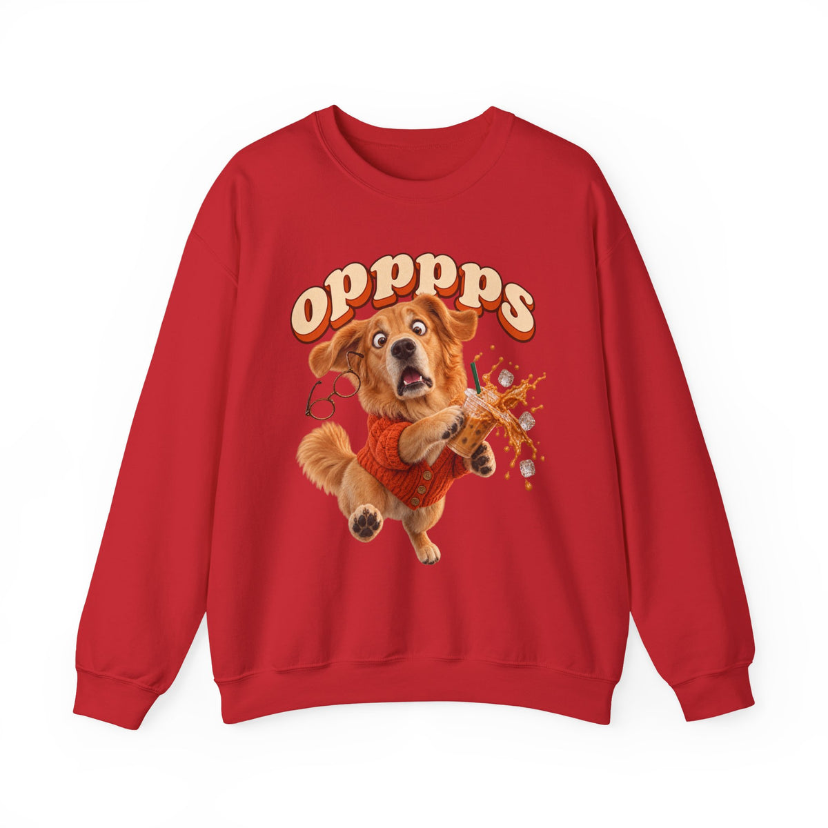 Oops! Puppy Mess Graphic Sweatshirt