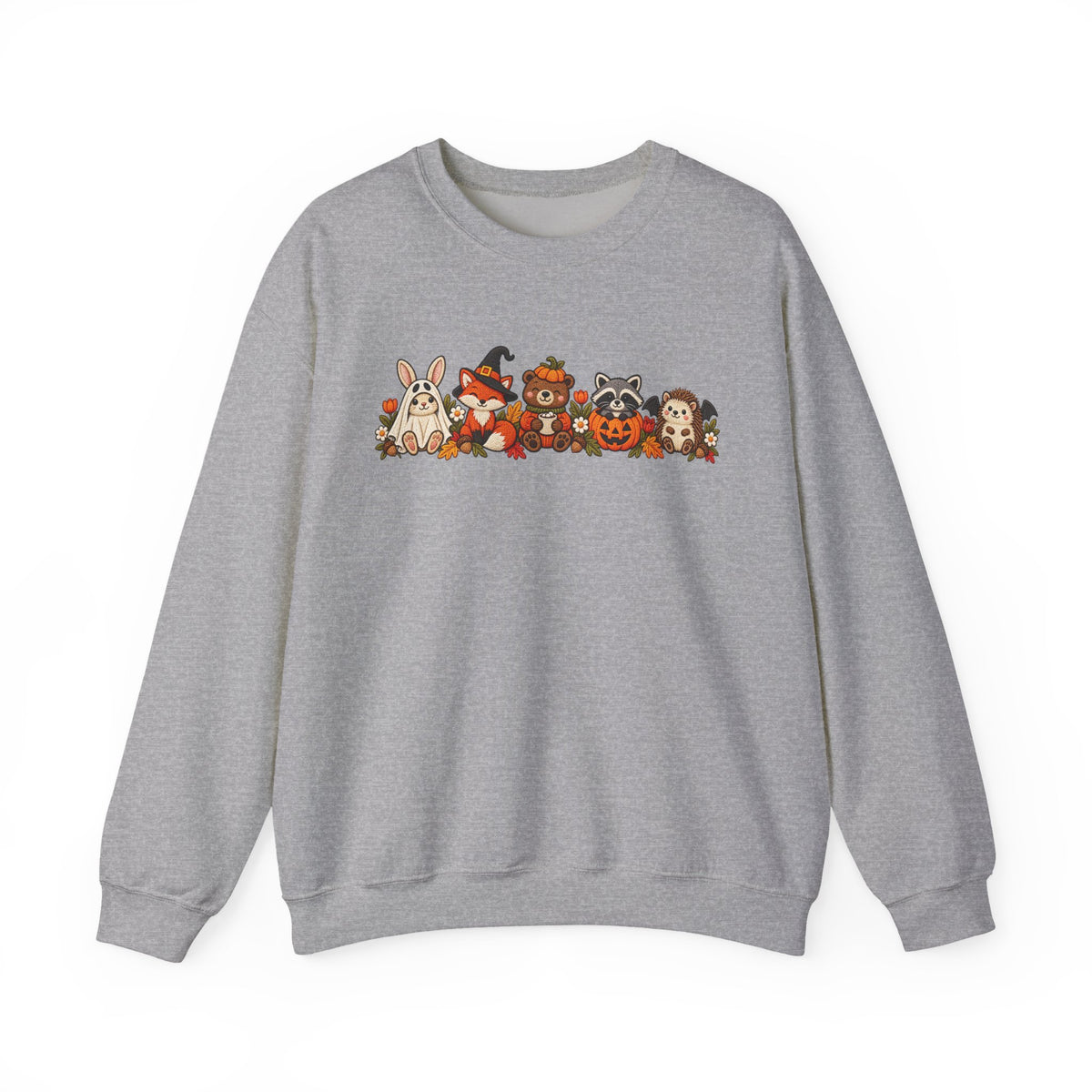 Cute Fall Animals Crewneck Sweatshirt
