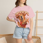 Oops Puppy T-Shirt — Cute Dog Spilling Coffee Graphic Tee