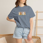 Bunny Row T‑Shirt — Cute Watercolor Rabbits Graphic Tee
