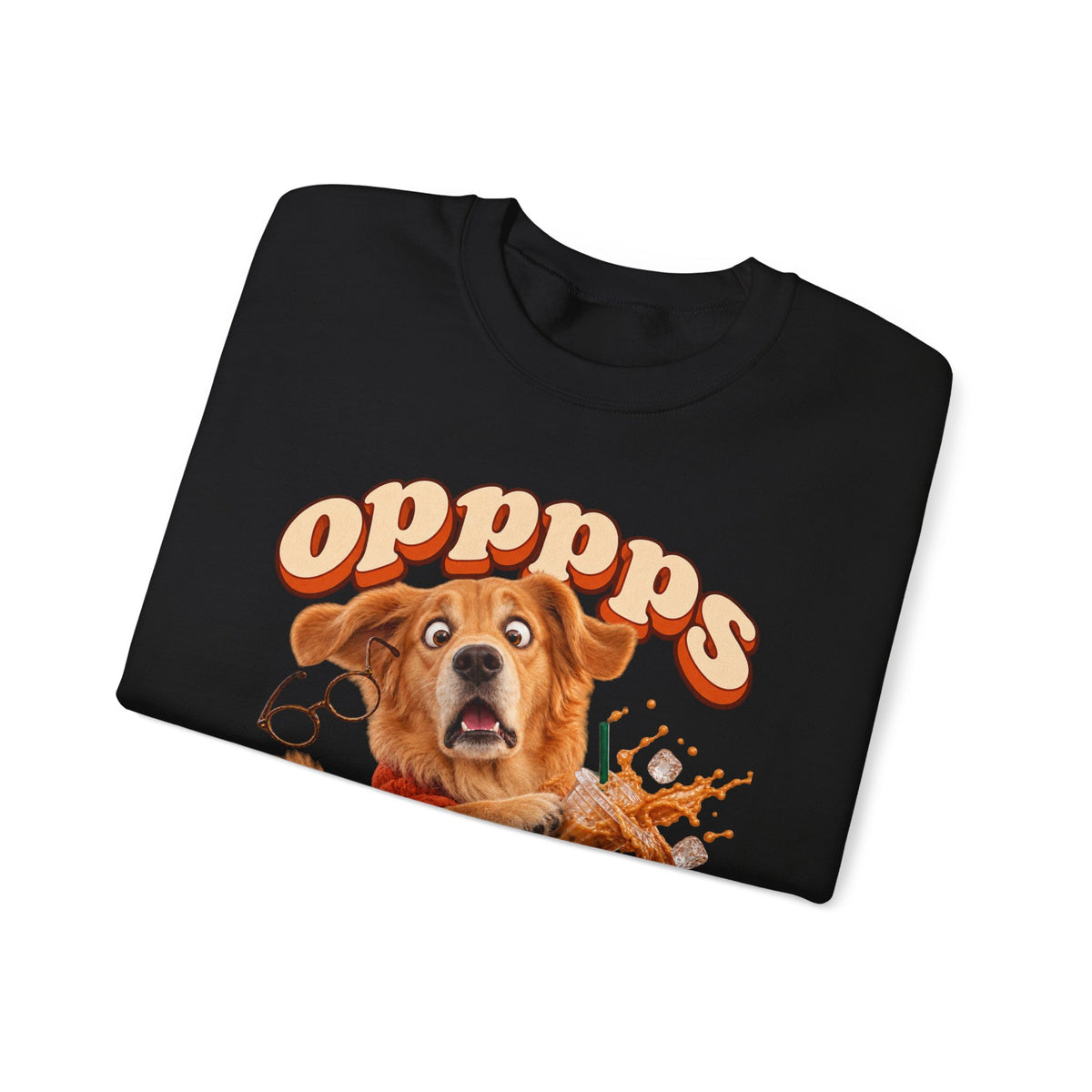 Oops! Puppy Mess Graphic Sweatshirt