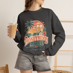 Honeymoon Mode Sweatshirt – Tropical Sunset Couples Crewneck
