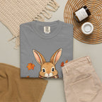 Autumn Bunny Tee — Cozy Fall Rabbit with Scarf & Hot Cocoa