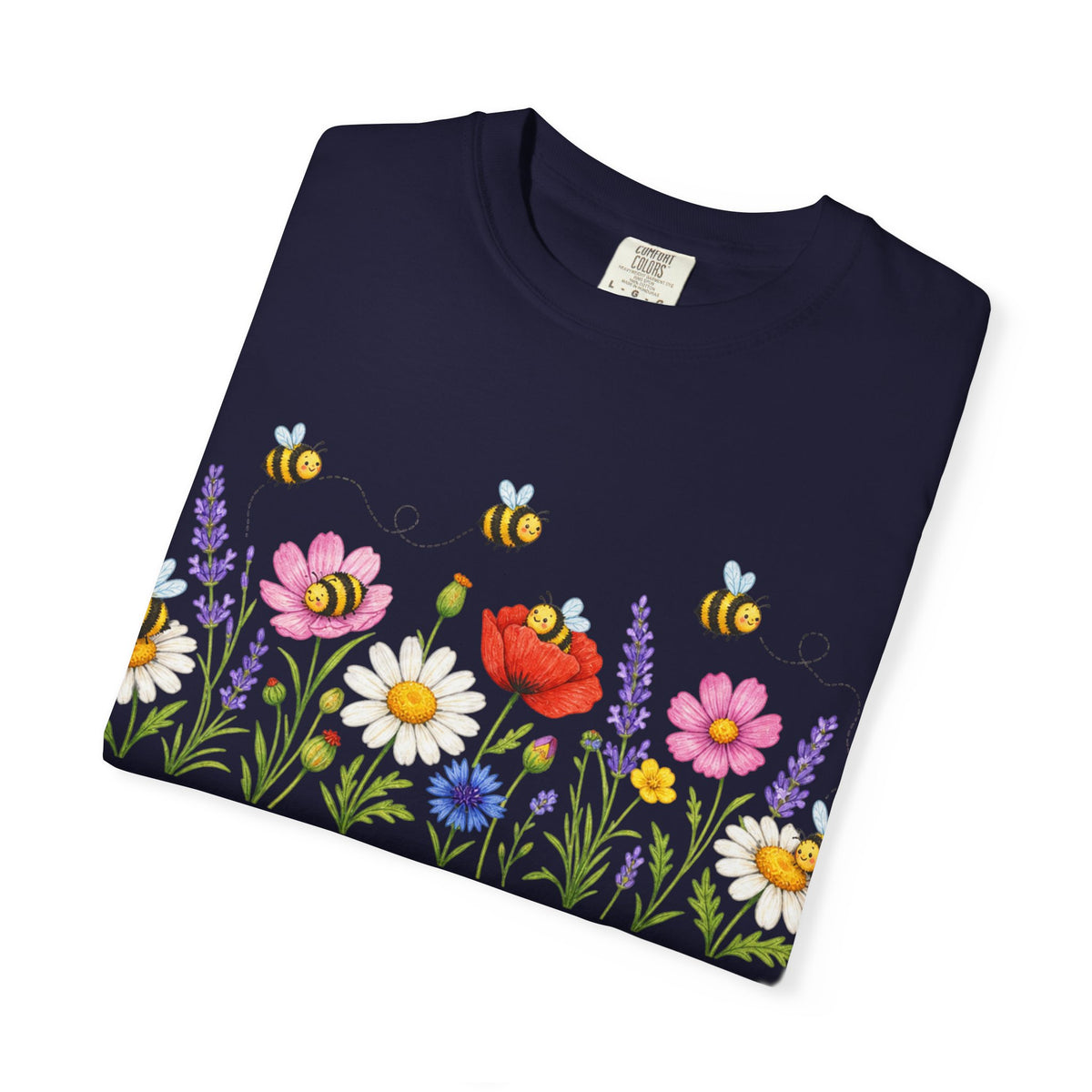 Wildflower Bee Garden T-Shirt